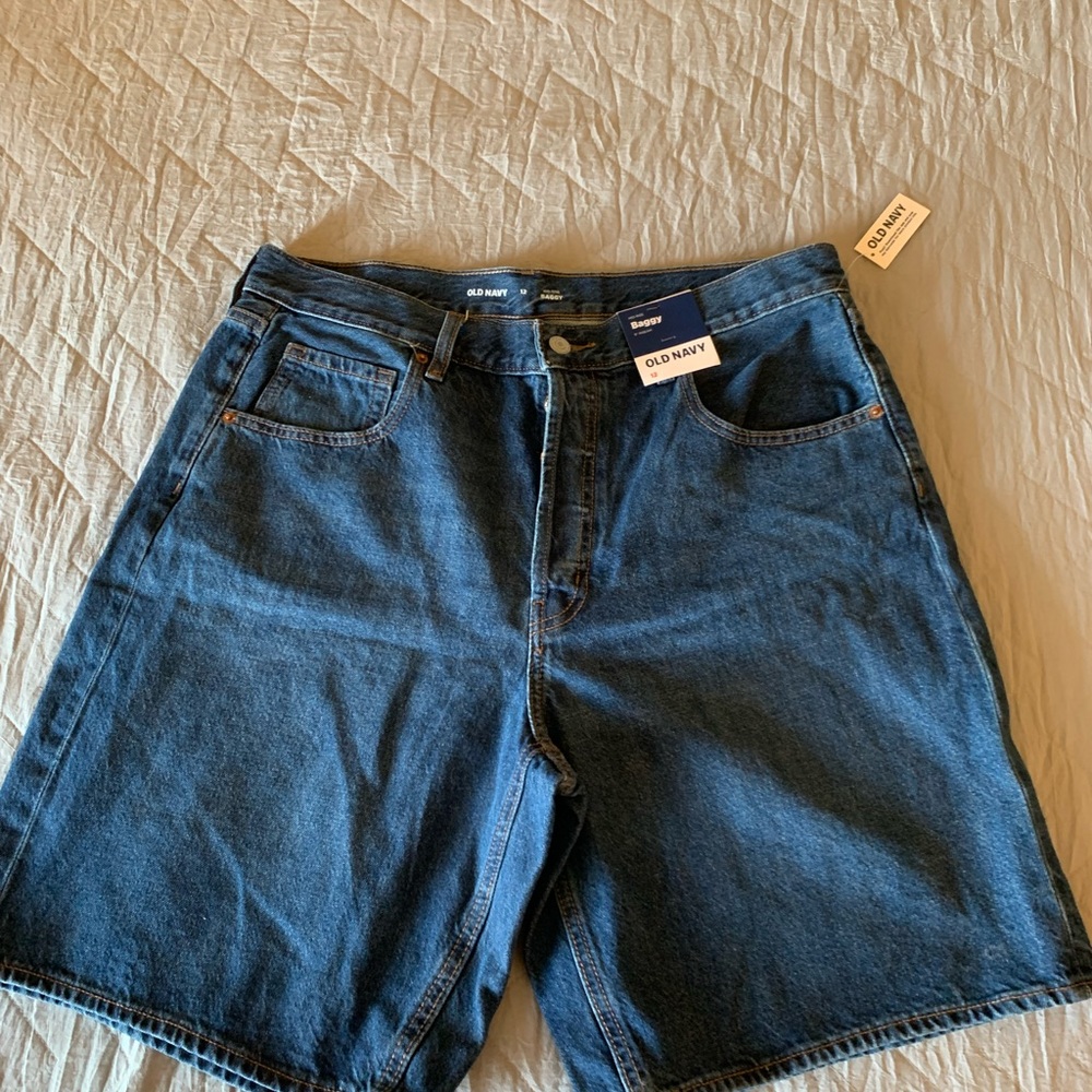Old Navy Medium Blue Denim Shorts